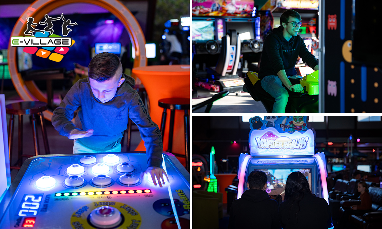 Entree tot Gamecentrum E-Village