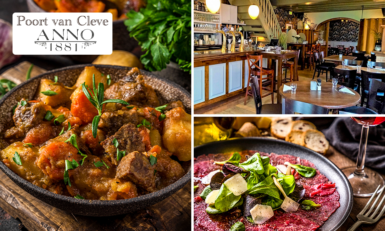 3-gangendiner à la carte in hartje Grave