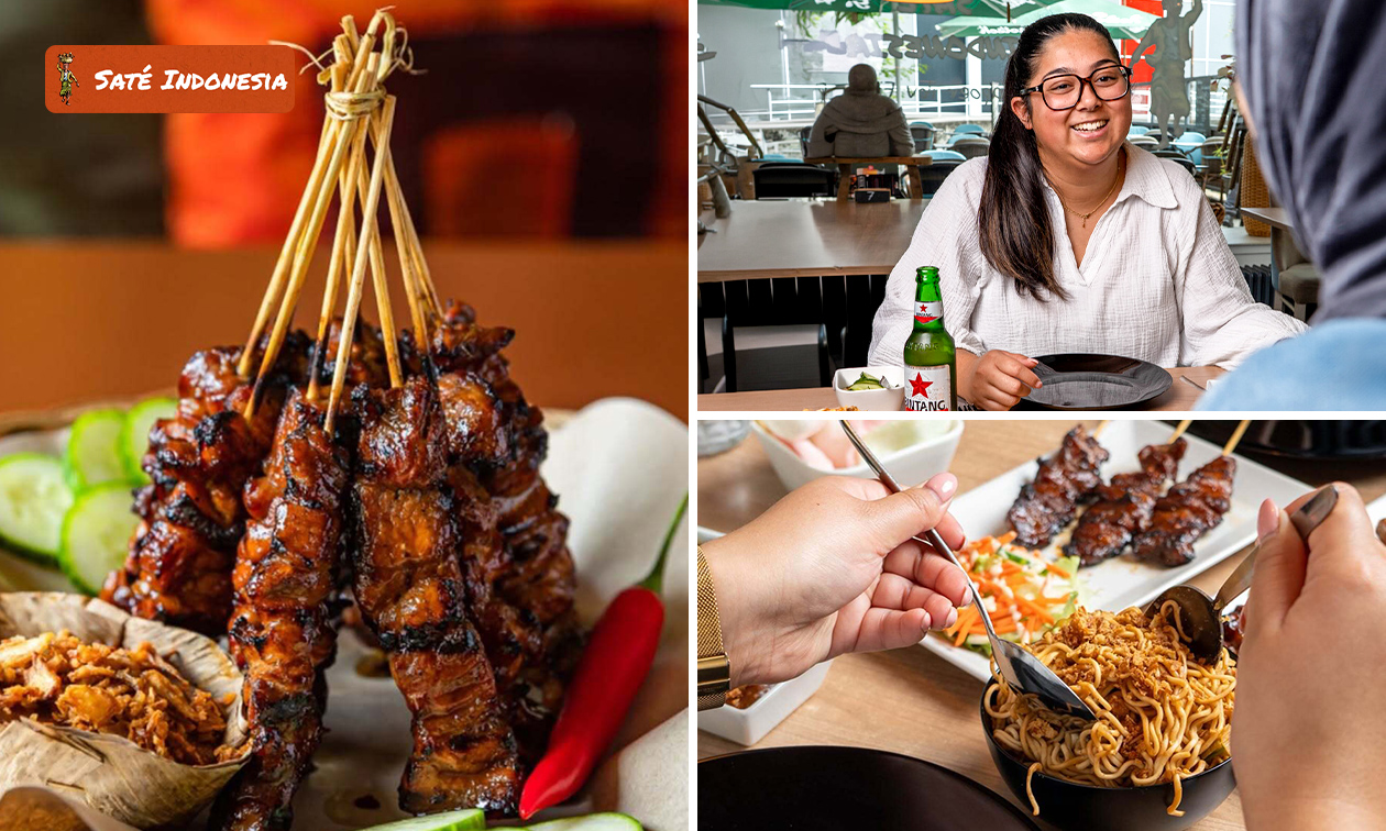 All-You-Can-Eat saté + bami, nasi en groenten All-You-Can-Eat saté + bami, nasi en groenten