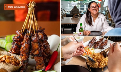 All-You-Can-Eat saté + bami, nasi en groenten