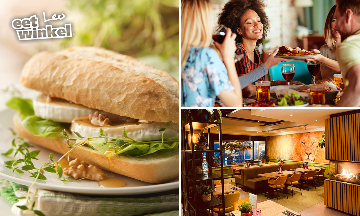 2-gangenlunch à la carte bij Eetwinkel LEO