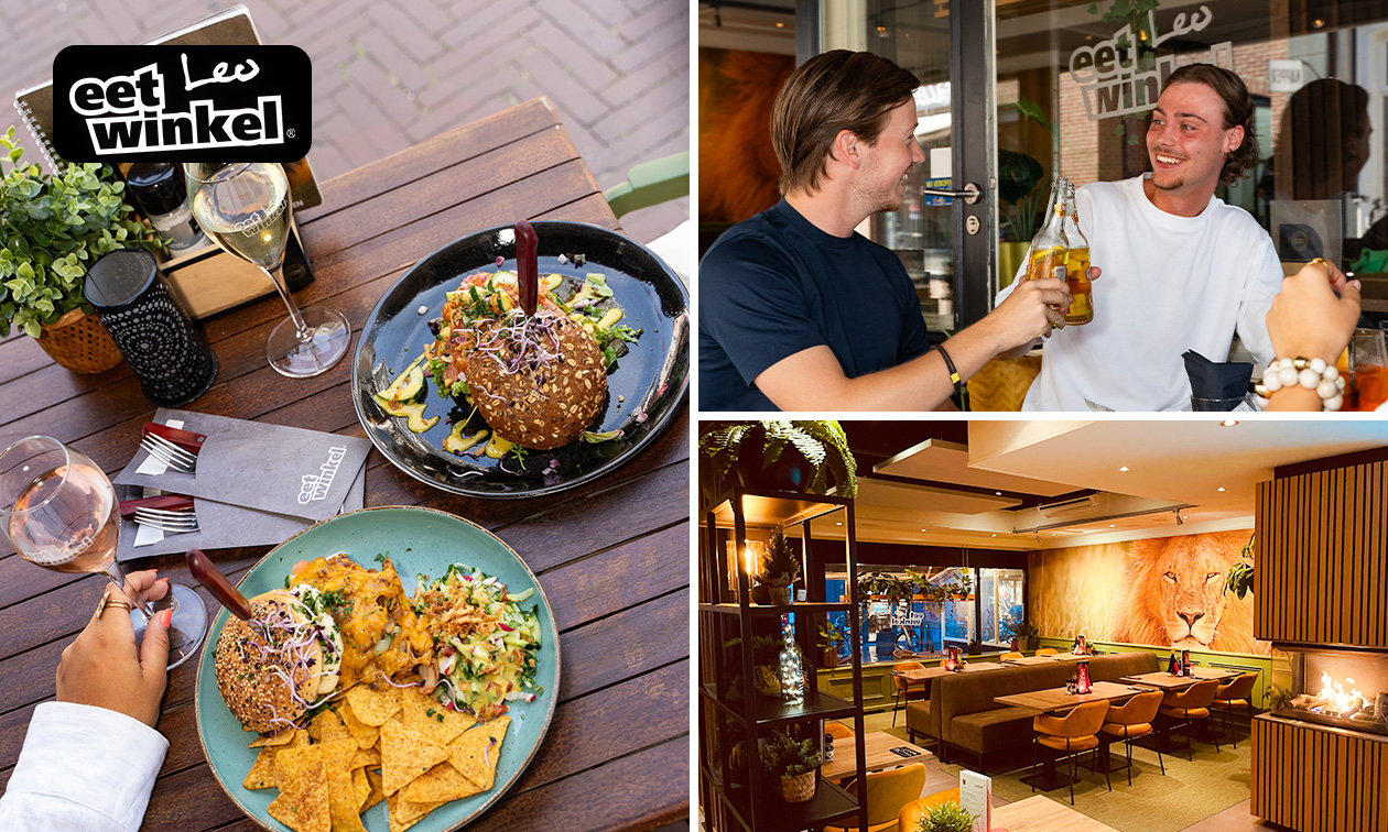 2-gangenlunch à la carte bij Eetwinkel LEO