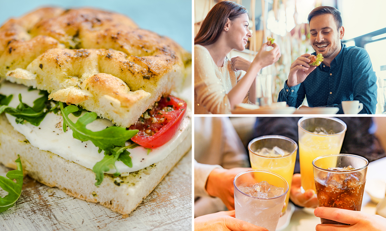 Italienisches Foccacia + Getränk nach Wahl in Eschweiler