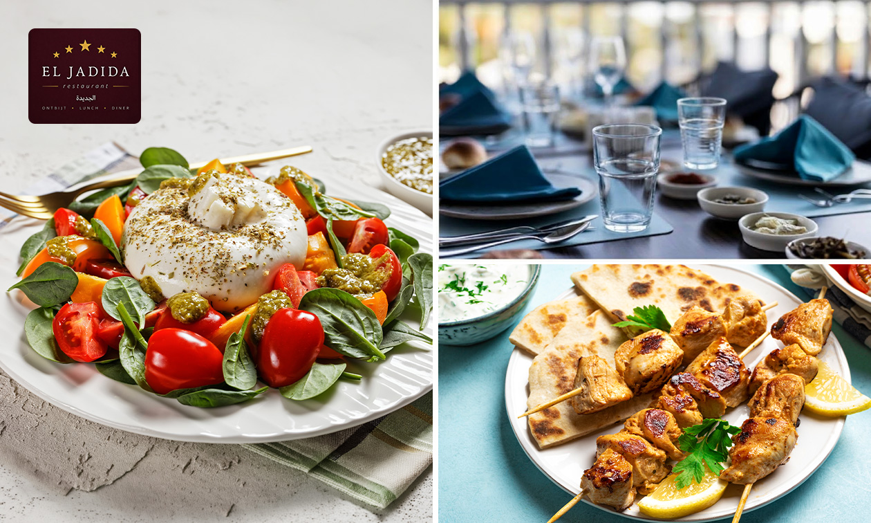 Marokkaans ontbijt of 2- of 3-gangen keuzelunch bij El Jadida