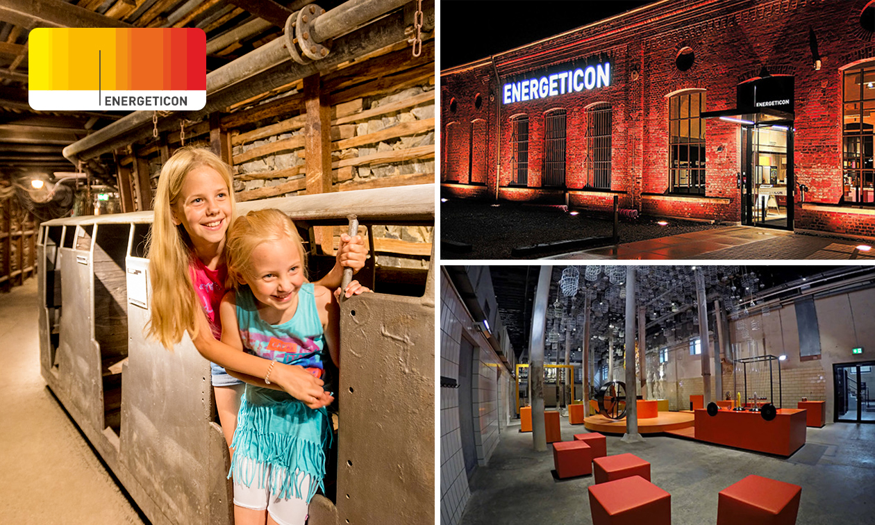 Eintritt in das Energie-Erlebnismuseum