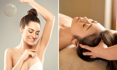 Head spa (60 min), voetmassage (30 min) of waxbehandeling naar keuze