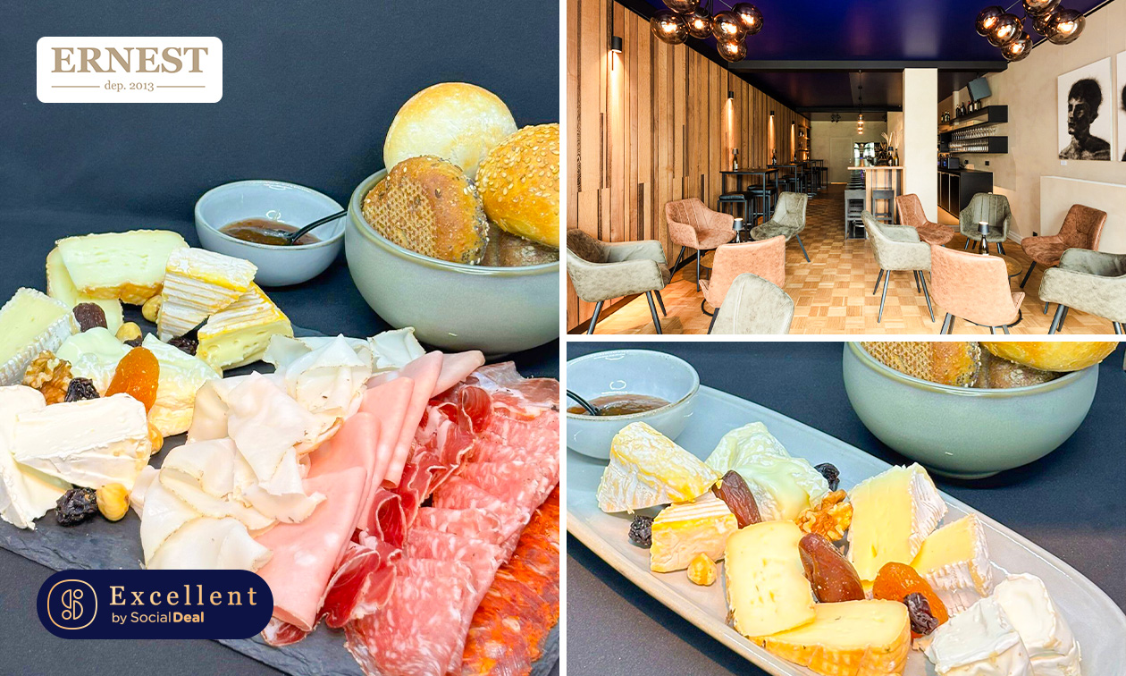 Menu tapas en 3 services avec amuse-bouche au cœur de Courtrai