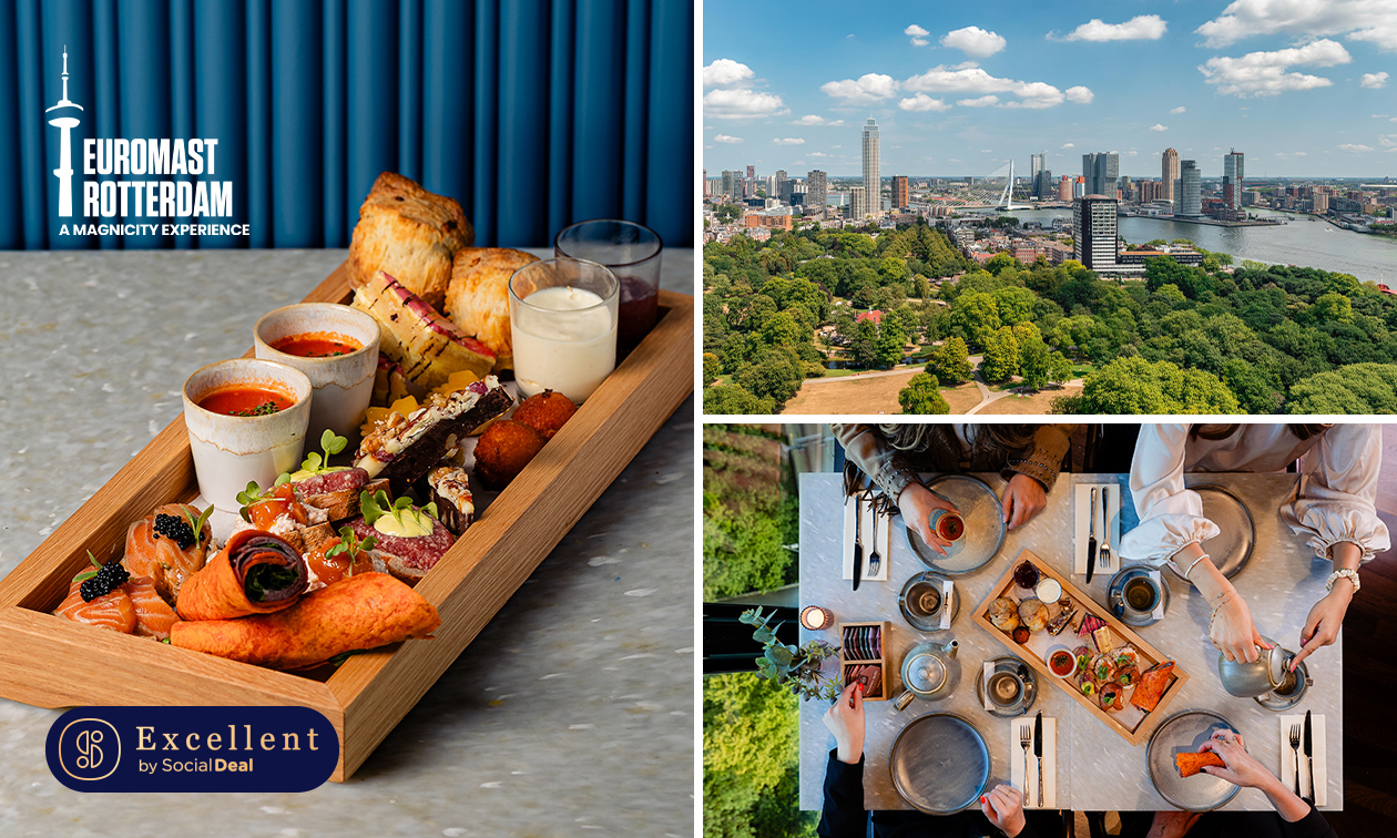 High tea + entree bij Euromast