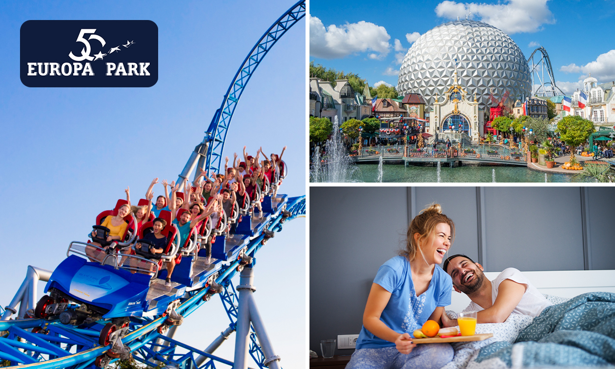 Eintritt in den Europa-Park + Übernachtung für 2 + Frühstück