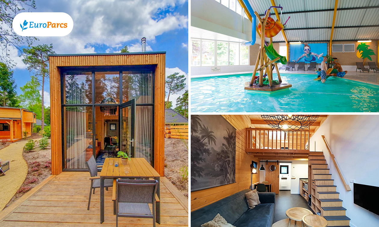 Wochenende oder Wochenmitte für 2 Personen in EuroParcs