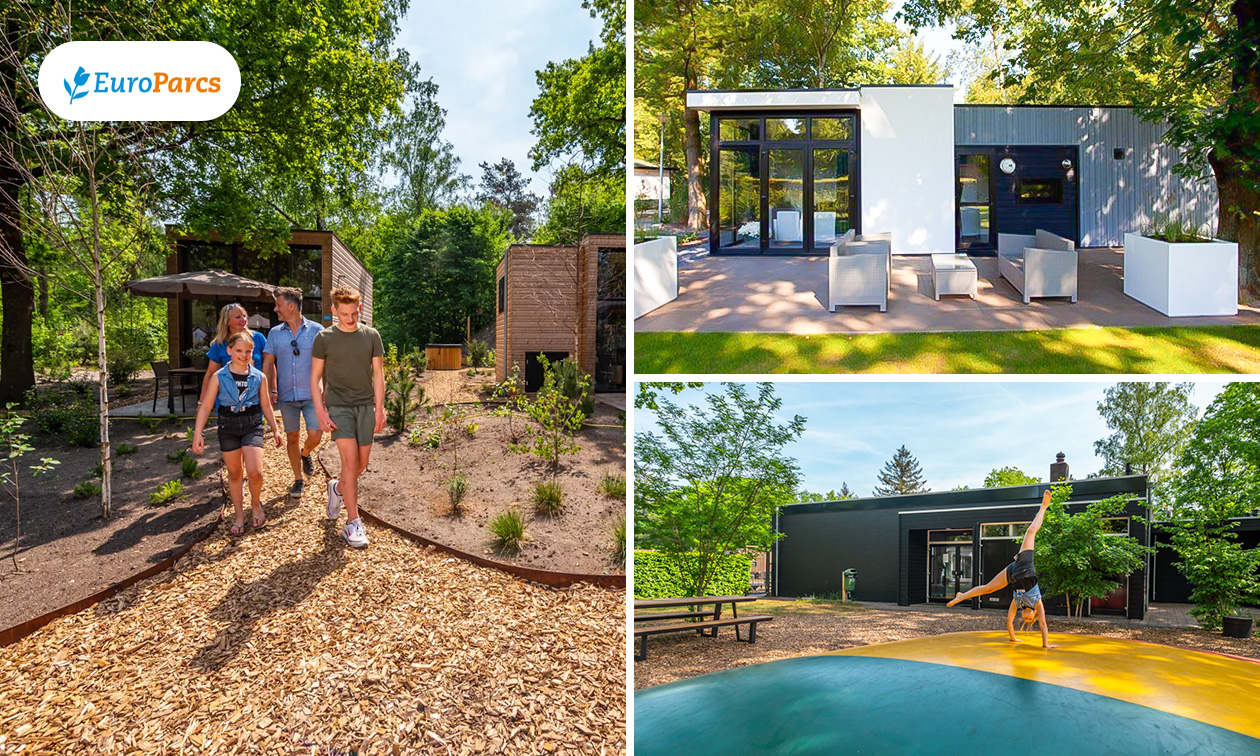Wochenende oder Wochenmitte (4 Pers.) in EuroParcs