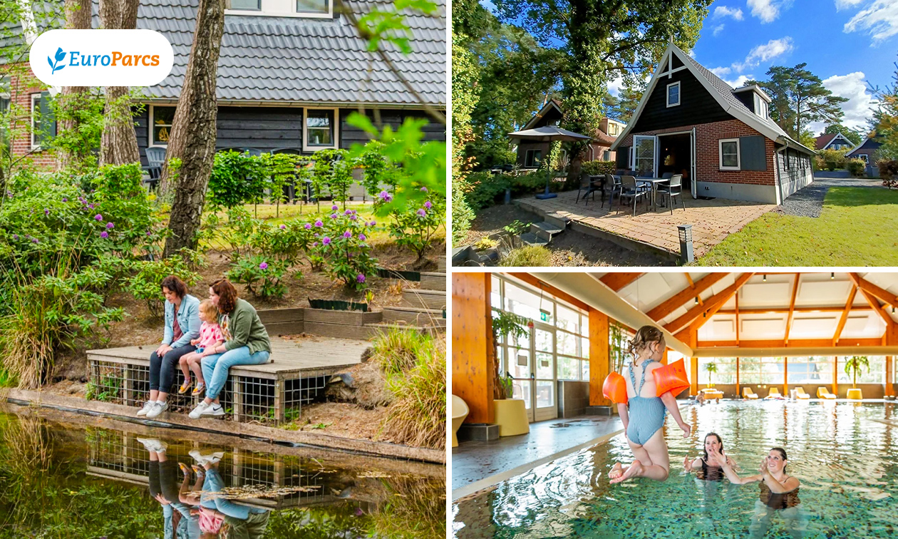 Wochenende oder Wochenmitte (8 Pers.) im EuroParcs