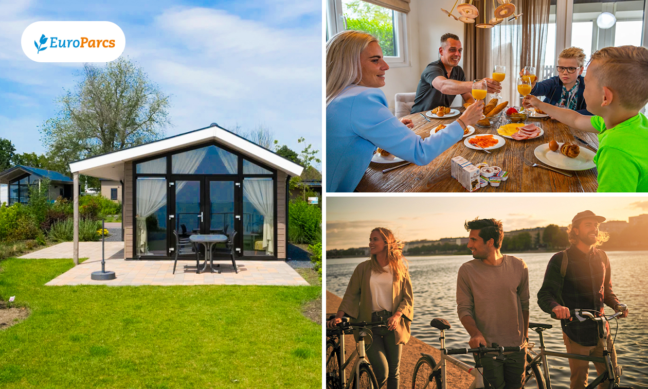 Wochenende oder Wochenmitte (4 Pers.) im EuroParcs