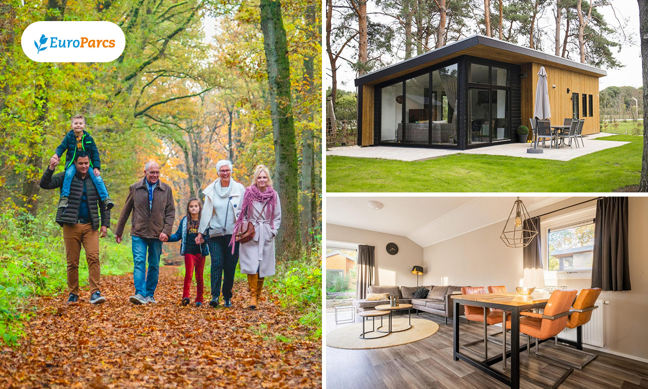 Wochenende oder Wochenmitte (4 Pers.) im EuroParcs