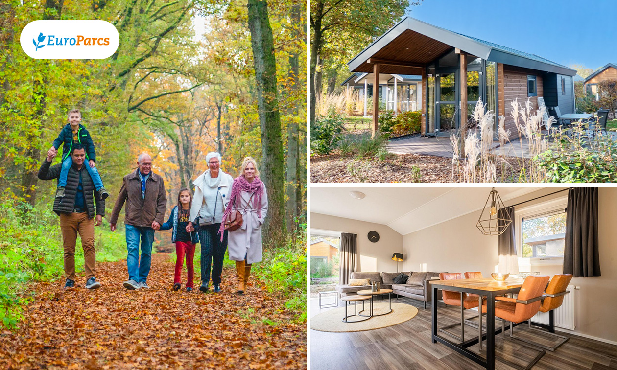 Wochenende oder Wochenmitte (4 Pers.) im EuroParcs