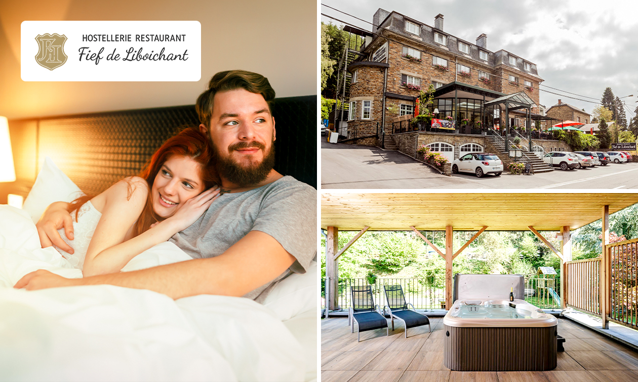 Übernachtung für 2 + Frühstück + Wellnesszugang + opt. 3-Gänge-Menü in den Ardennen