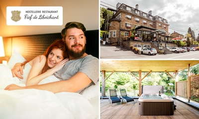 Übernachtung für 2 + Frühstück + Wellnesszugang + opt. 3-Gänge-Menü in den Ardennen