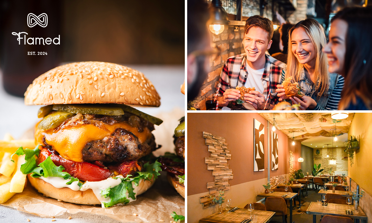 2-gangen keuzediner + bijgerecht bij Flamed Sittard