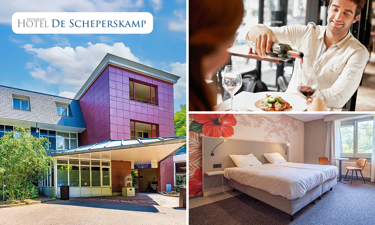 Übernachtung(en) für 2 + Frühstück + 2-Gänge Fletcher-Menü