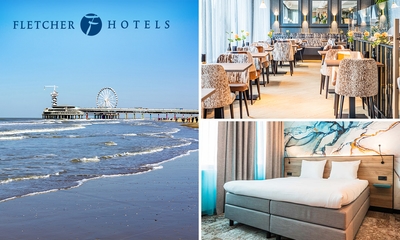 Übernachtung(en) für 2 + Frühstück + Hauptgericht à la carte bei Fletcher Scheveningen
