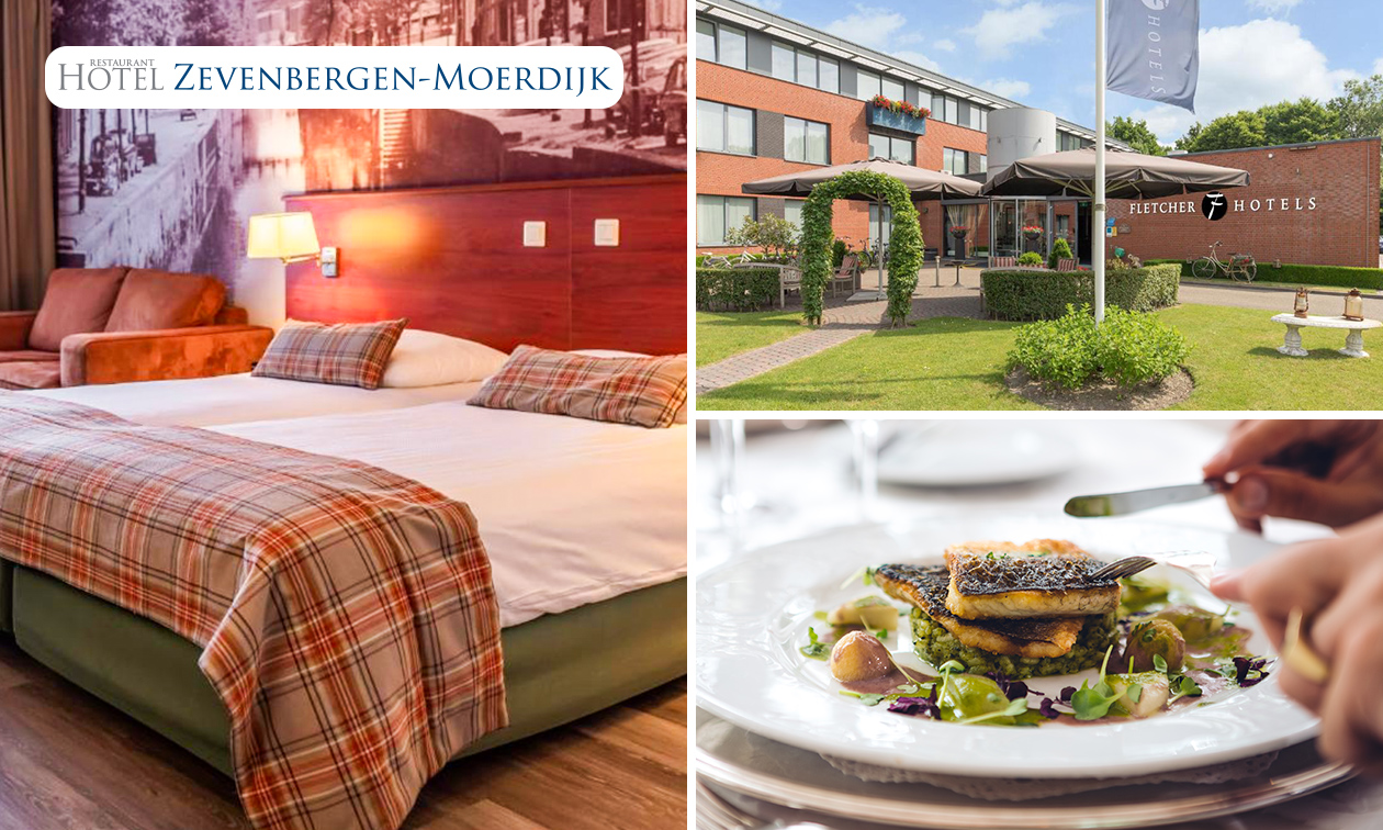 Übernachtung(en) für 2 + Frühstück + Hauptgericht bei Fletcher