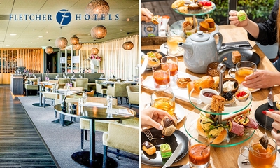 Brunch mit Etagere, Wein,- Bier- oder Schaumwein-Verkostung für 2 bei Fletcher Hotels