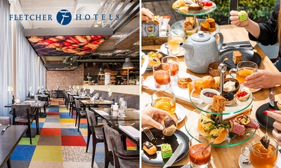 Brunch mit Etagere, Wein,- Bier- oder Schaumwein-Verkostung für 2 bei Fletcher Hotels