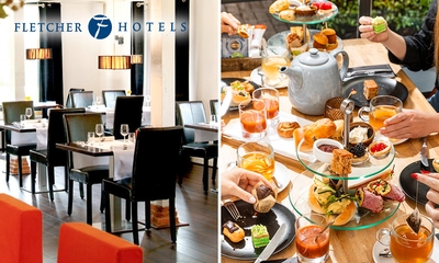 Brunch mit Etagere, Wein,- Bier- oder Schaumwein-Verkostung für 2 bei Fletcher Hotels