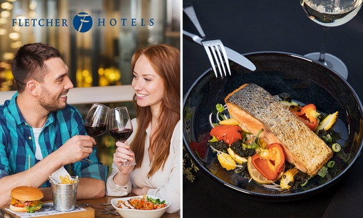 3-Gänge-Menü bei Fletcher Hotels
