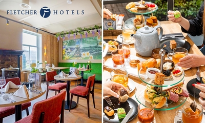 Brunch mit Etagere, Wein,- Bier- oder Schaumwein-Verkostung für 2 bei Fletcher Hotels