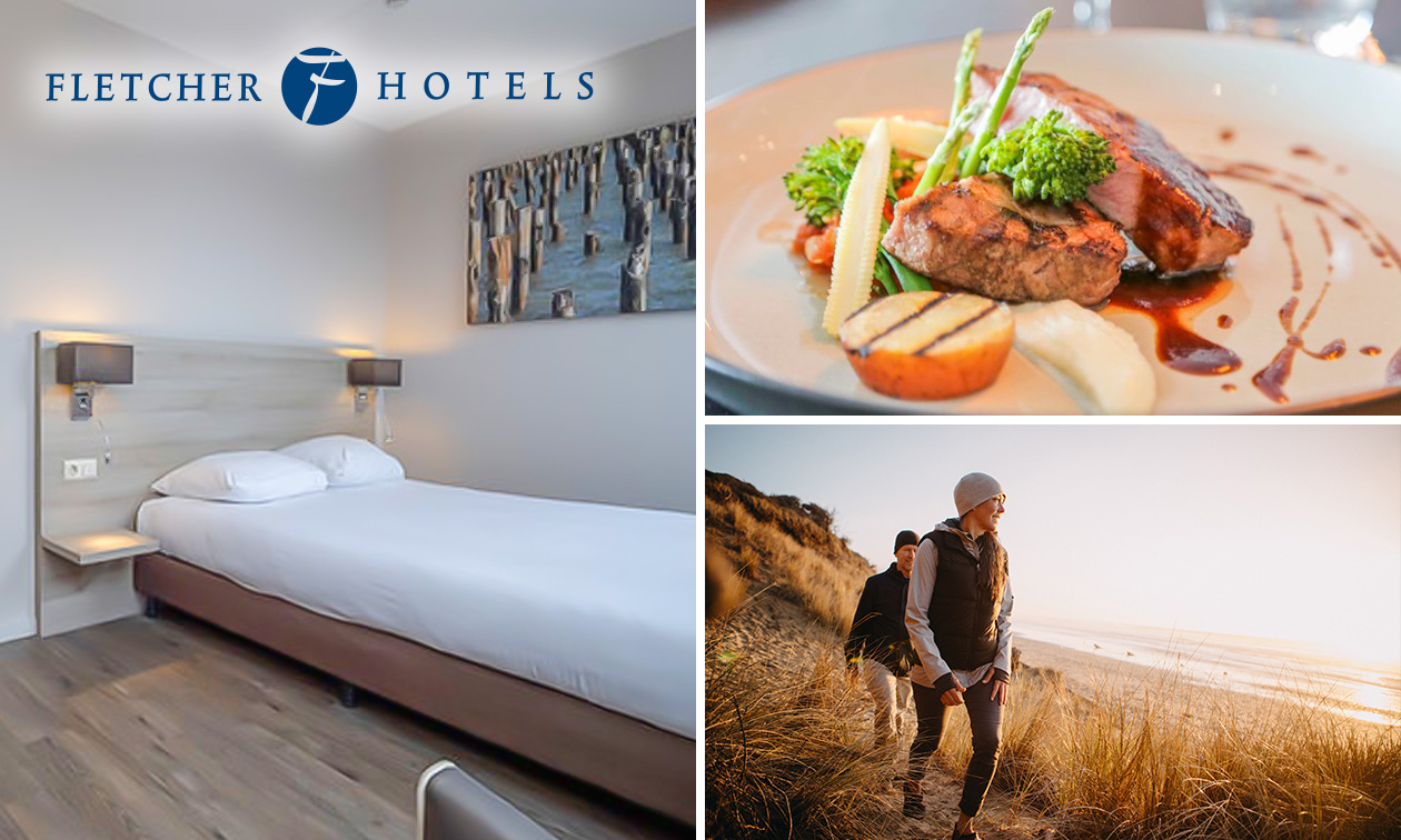 Übernachtung(en) für 2 + Frühstück + Hauptgericht bei Fletcher