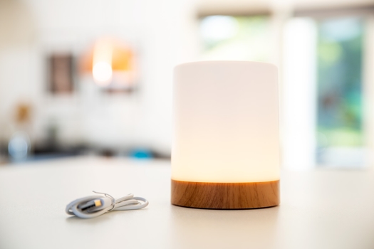 Genopladelig lampe