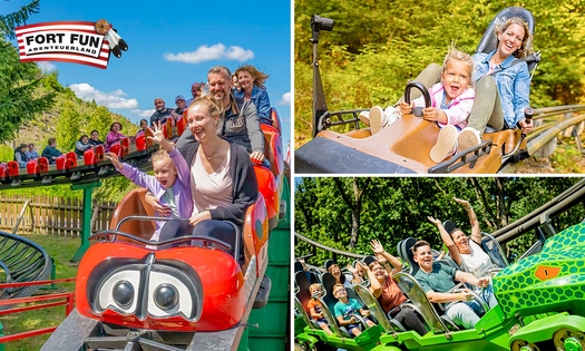 Eintrittskarte zum FORT FUN Abenteuerland