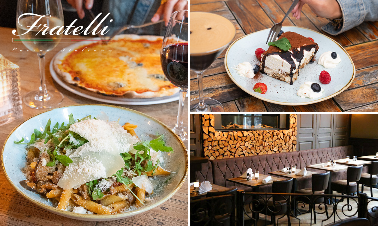 Italiaans 3-gangendiner bij Fratelli Pijnacker