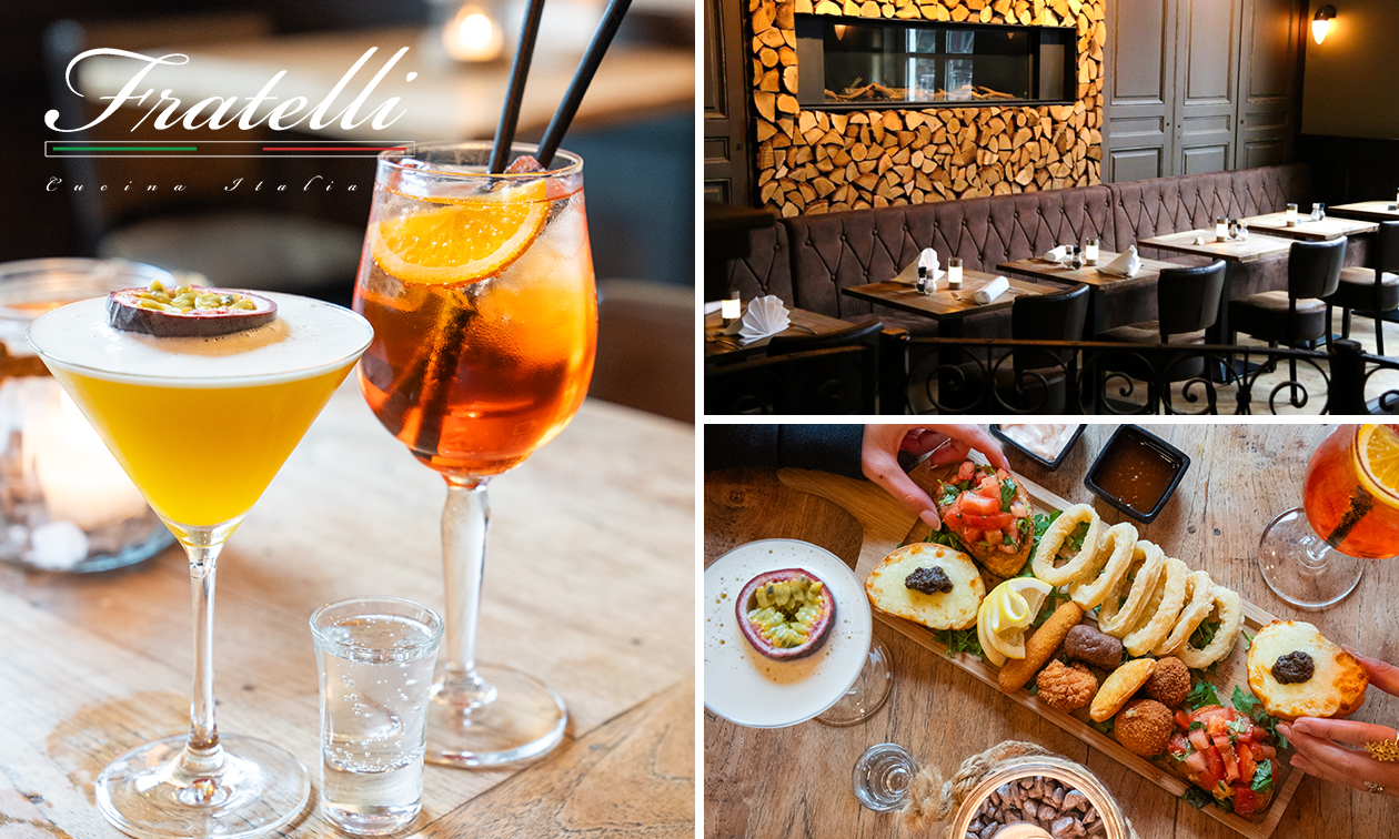 High cocktail + hapjes bij Fratelli Pijnacker High cocktail + hapjes bij Fratelli Pijnacker