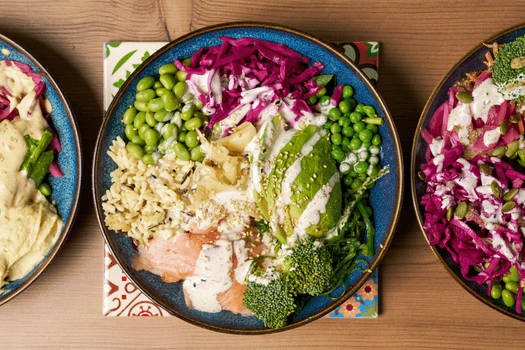 Valgfri poke bowl