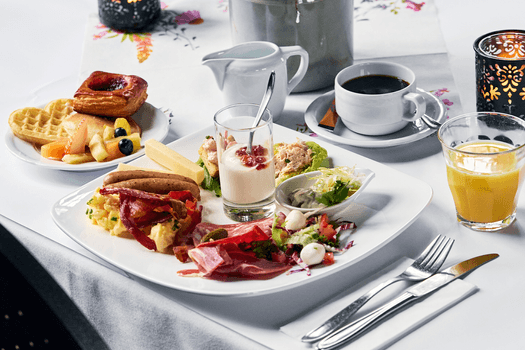 Brunchbuffet ved Frilandsmuseet