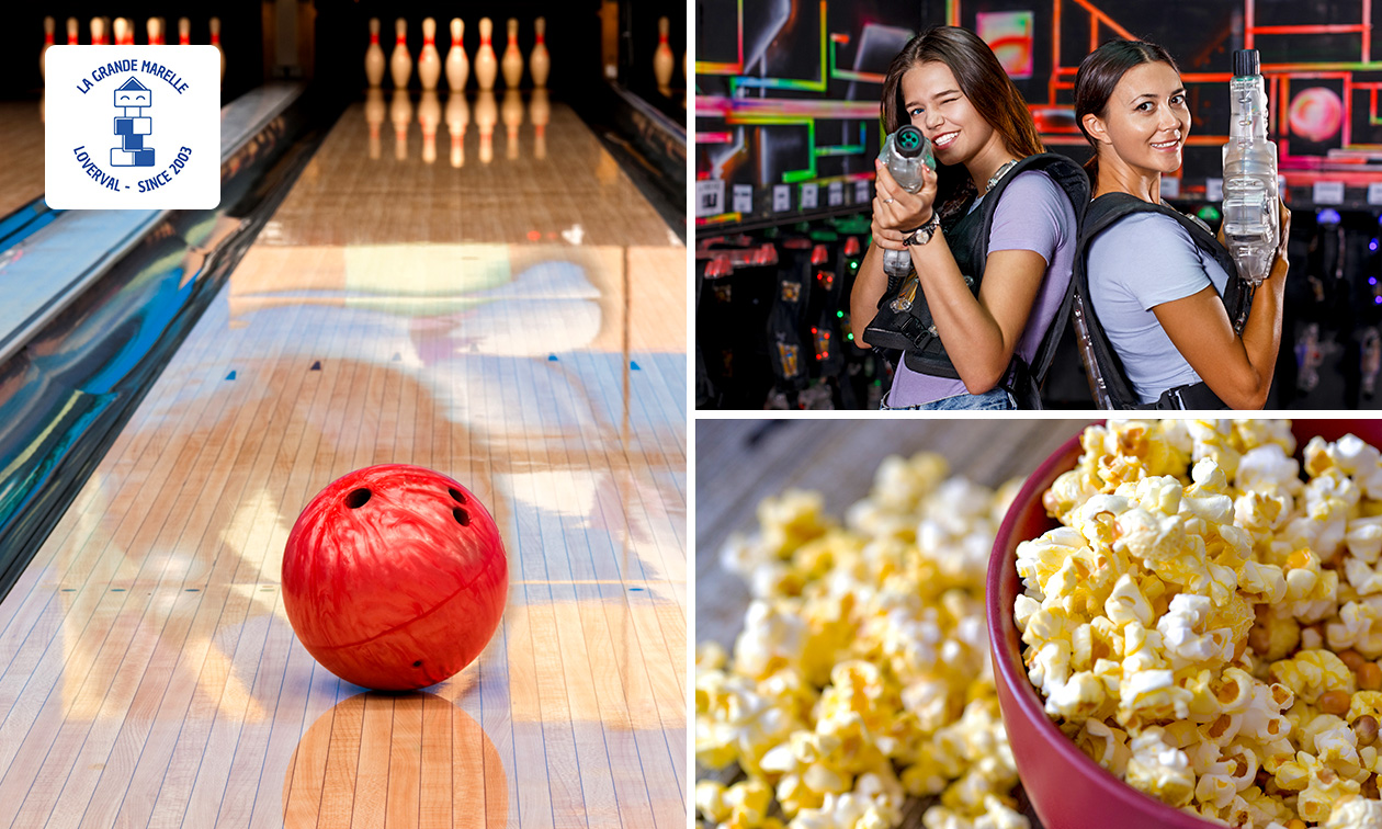 Entrée Grande Marelle (1 à 12 ans) + collation au choix près de Charleroi
