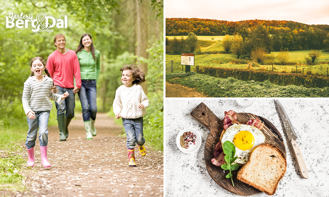 Ontbijtbuffet + wandeling bij Gasterij Berg & Dal