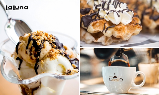 Waffel oder Eisbecher + Heißgetränk nach Wahl am Phönix-See Dortmund