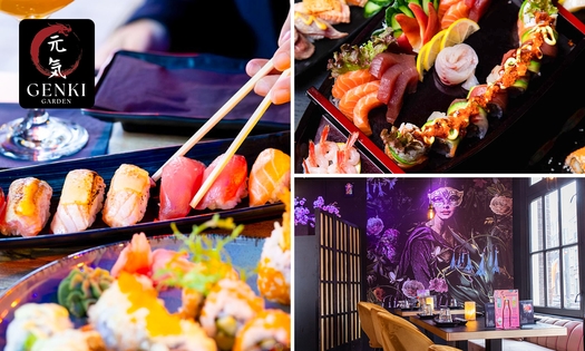 All-You-Can-Eat sushilunch (2,5 uur) bij Genki