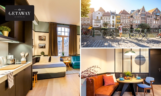 1 oder 2 Übernachtung(en) für max. 3 Personen + Late Check-out im Herzen von Gent