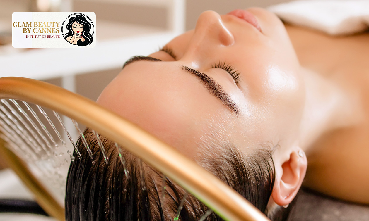 Headspa japonais (70 min) + évtl. soin du visage Nuxe près de Charleroi