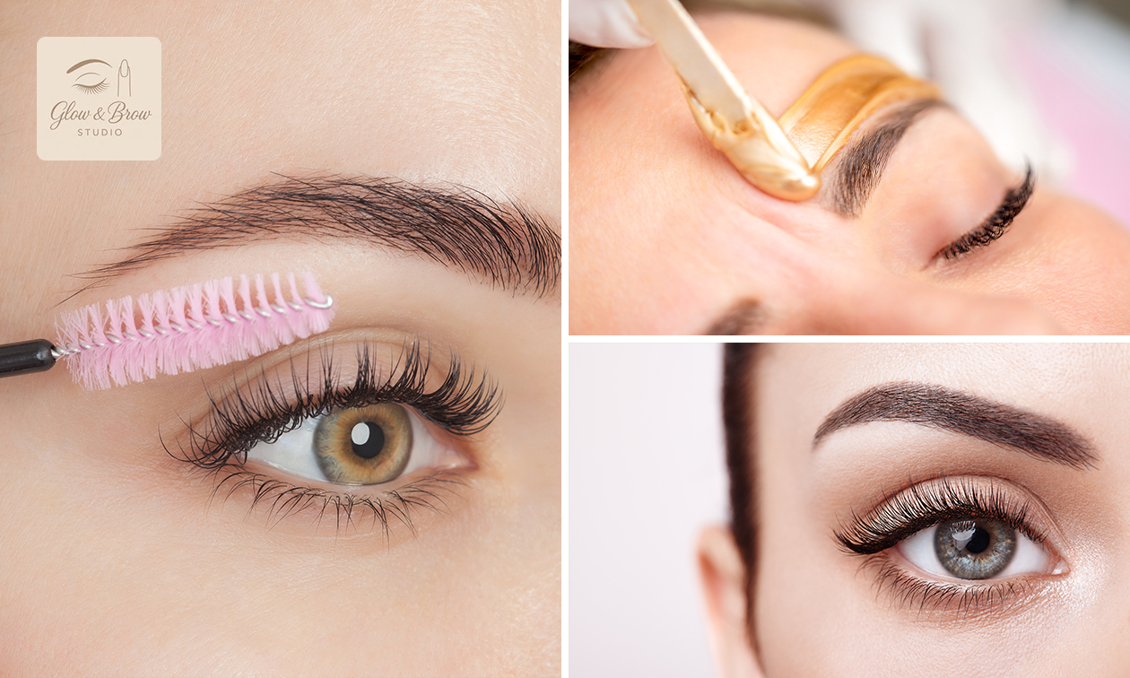 Wenkbrauw- of wimperbehandeling naar keuze