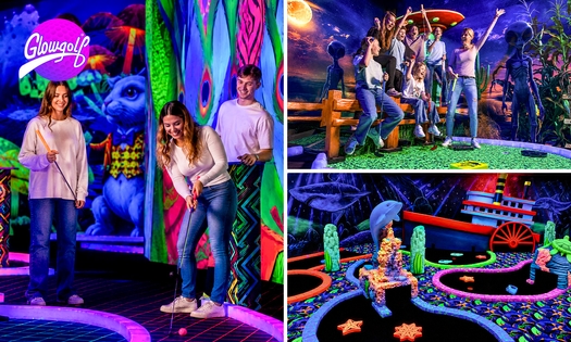 Glowgolf + evt. drankje in hartje Rotterdam