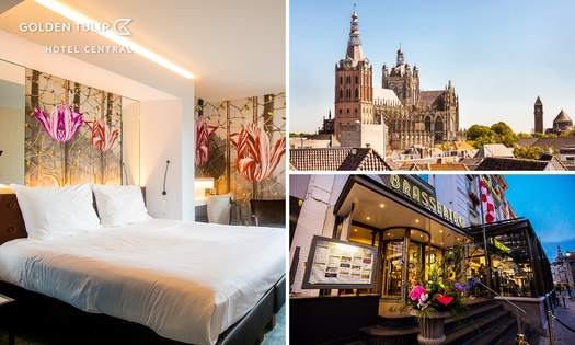 Übernachtung für 2 + Frühstück + Häppchenplatte im Herzen von Den Bosch