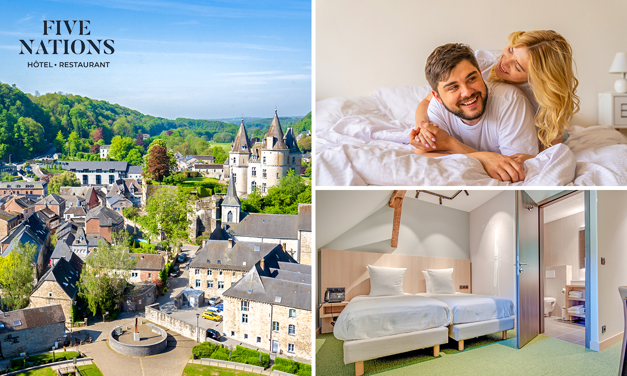 Übernachtung für 2 + Willkommensgetränk + Late Check-out + opt. Frühstück in den Ardennen