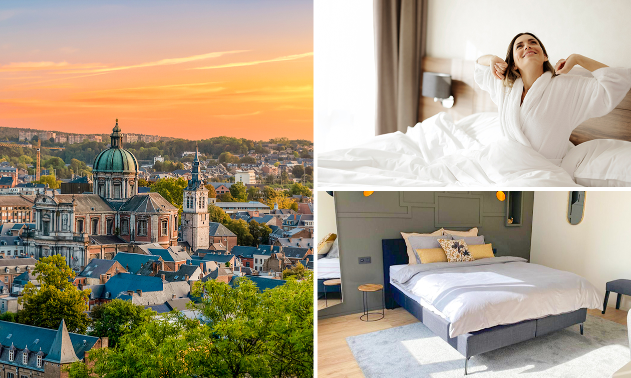 Übernachtung für 2 + opt. Frühstück in Namur