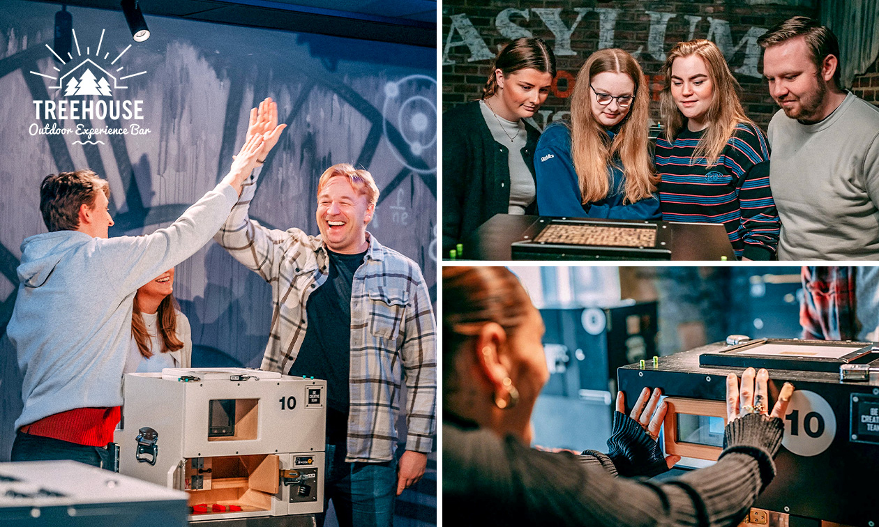 Beat The Cubes (1 uur) + pizza naar keuze