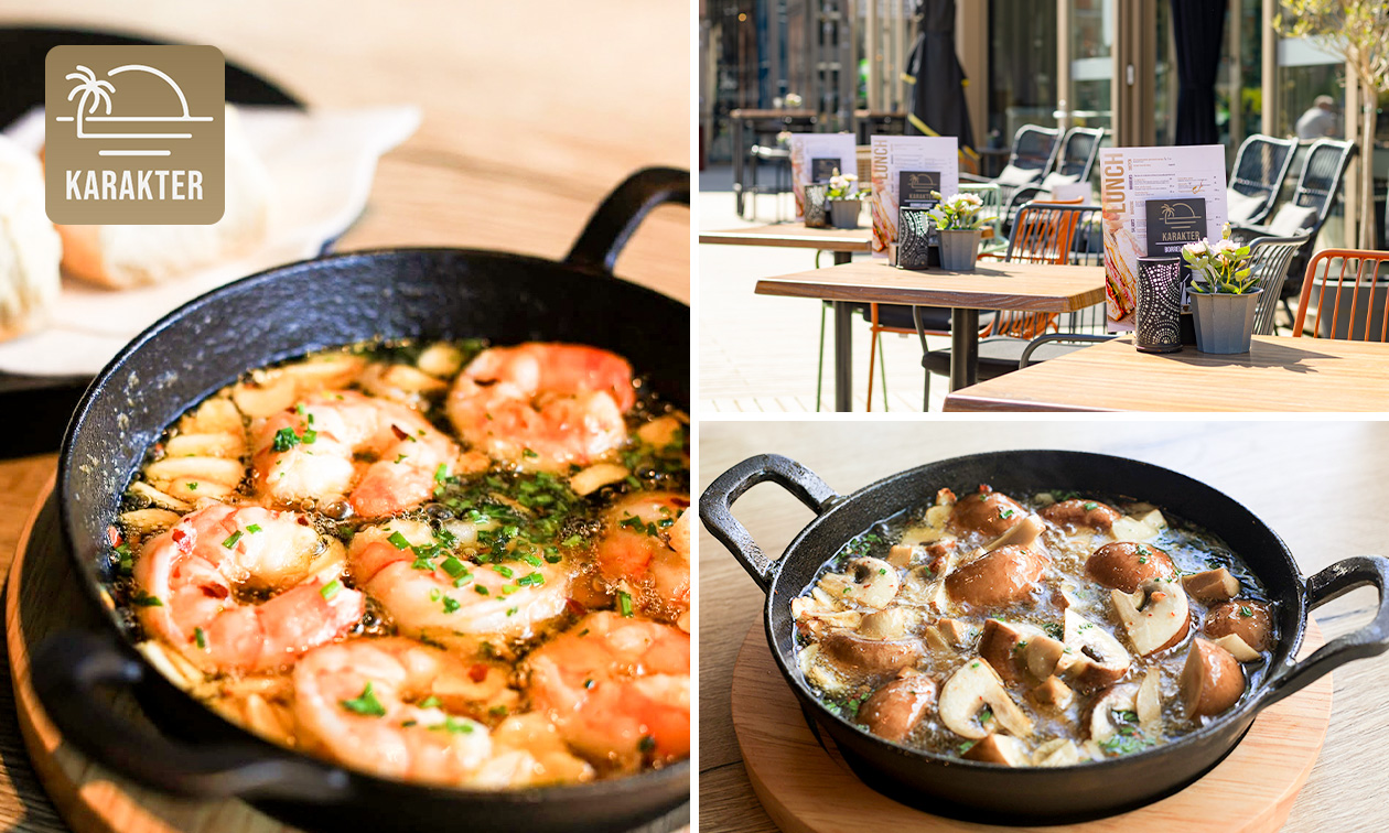 3-gangen keuzediner bij Grand Café Karakter